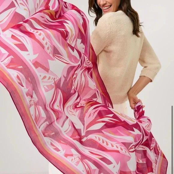 Gerry Weber Accessories Nwt Gerry Weber Floral Printed Scarf